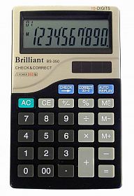 Калькулятор BRILLIANT BS-350 10разр ОРИГИНАЛ